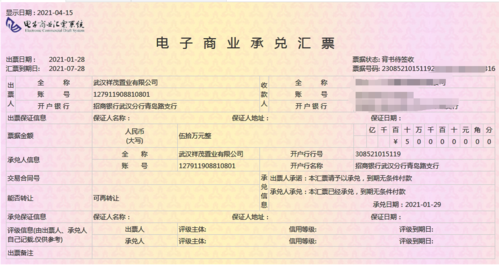出票日期,匯票到期日,票據(jù)狀態(tài),票據(jù)號碼,出票人全稱,出票人賬號以及